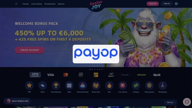 gambling sites that accept payop