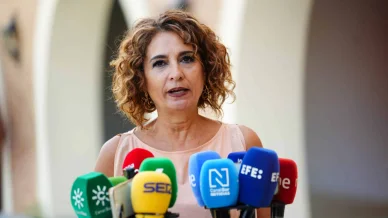 María Jesús Montero durante una entrevista María Jesús Montero durante una entrevista