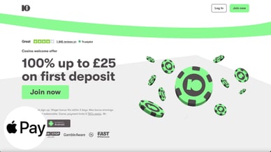 top online casino that accepts apple pay deposits