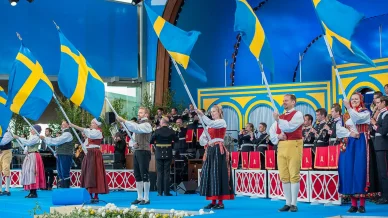 Sveriges nationaldags firande på Skansen