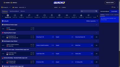live vedonlyönti Quickz
