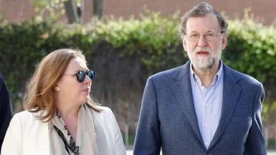 Mariano Rajoy y Elvira Fernández