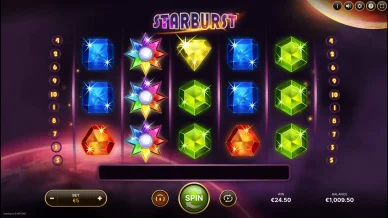 Gameplay Wild Starburst. Wilds extensibles dans Starburst.