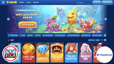 online casino paysafecard