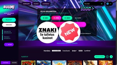 nettikasinot minimitalletus 5e