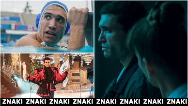 Jaime Lorente durante el rodaje de películas