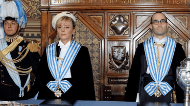 Лица Сан-Марино во время инаугурации