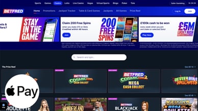 top online casino that accepts apple pay deposits
