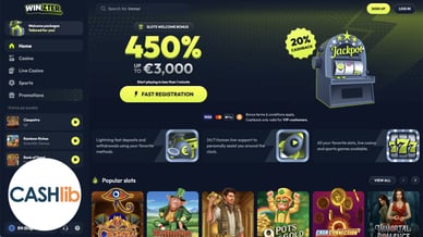 best casino cashlib uk