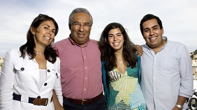 A família António Costa