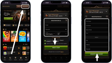 casino crusado login