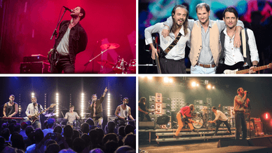 Live-Auftritte der Band Wanda