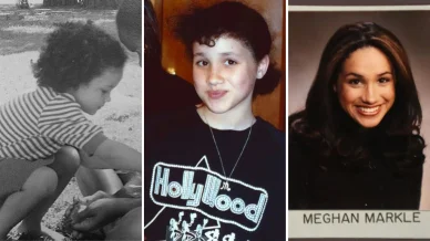 Rare photos of Meghan Markle young Rare photos of Meghan Markle young