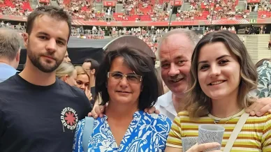 Kapu Tibor családja