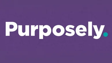 الشعار الرسمي لعلامة Purposely التجارية