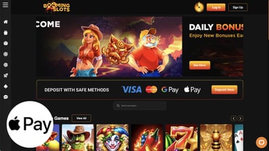online casino accept apple pay