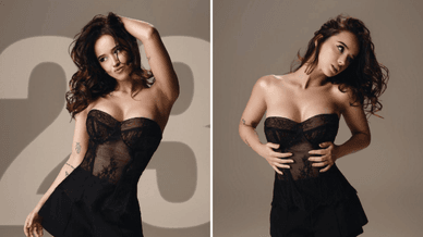 Сімбочка на фотосесії до дня народження