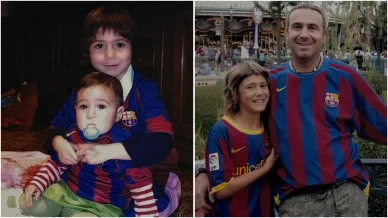 Laia Aleixandri en su infancia