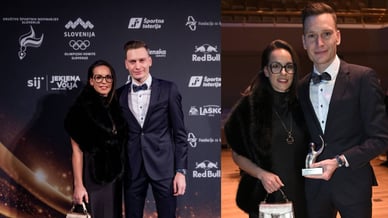 Anže Lanišek žena