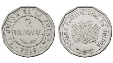 2 болівіано