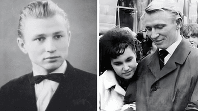 Кучма та його майбутня дружина