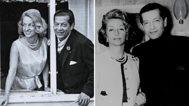 Серж Лифар разом зі своєю дружиною Ліллан Алефельд-Лаурвіг