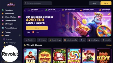 best casino that accepts revolut deposits