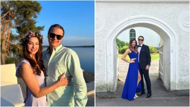 Niklas Astedt och Eva Sloviková