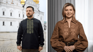 Володимир Зеленський та Олена Зеленська