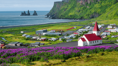 The iconic Vik i Myrdal