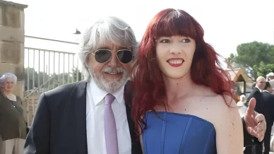 Ricardo Arroyo con su hija