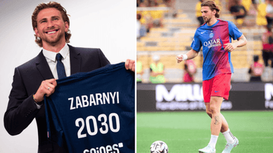 Ілля Забарний в ПСЖ