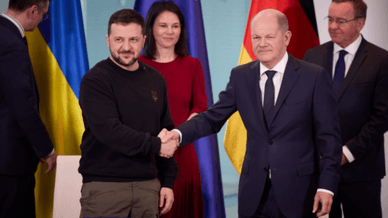 Володимир Зеленський, зовнішня політика під час війни