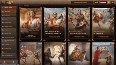 Online Casino Lanista  Boni