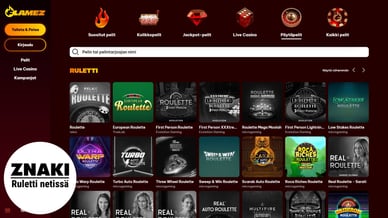 live ruletti kasinot