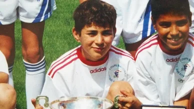 Karim Benzema en su infancia Karim Benzema en su infancia