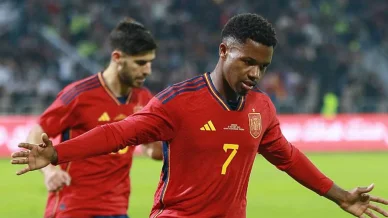 Ansu Fati en la selección española Ansu Fati en la selección española