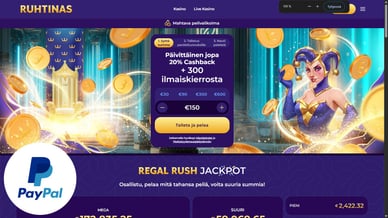 PayPal casinot