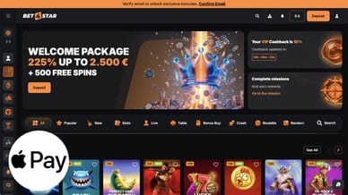 casino apple pay deposit