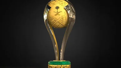 تصميم رائع لكأس السوبر السعودي، البطولة التي تجمع بين نخبة الأندية في المملكة العربية السعودية للتنافس على اللقب المرموق، ويبرز في تصميمه شعار المملكة صورة كأس السوبر السعودي الذهبي، الجائزة الكبرى لأبطال كرة القدم في المملكة