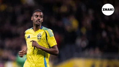 Alexander Isak i svenska landslaget