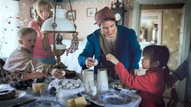 Påskafton i Skånegården