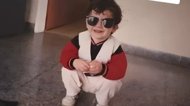 Bizarrap en su infancia