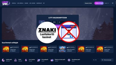 Luottokortti kasinot ilman rekisteröitymistä