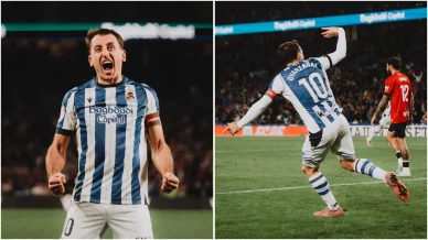Mikel Oyarzabal en el Real Sociedad