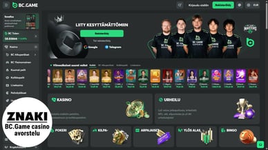 bcgame casino avorstelu