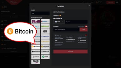 bitcoin Dama NV kasinot