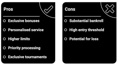 high roller casino offers