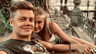 Трембовецький з акторкою «Жіночого кварталу»