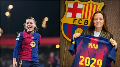 Claudia Pina en el F. C. Barcelona